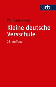 Kleine deutsche Versschule - Cover