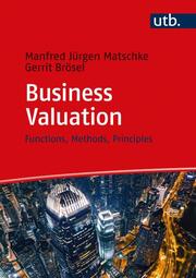 Business Valuation - Cover