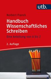 Handbuch Wissenschaftliches Schreiben - Cover