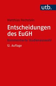 Entscheidungen des EuGH - Cover