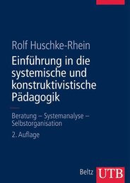 Einführung in die systemische und konstruktivistische Pädagogik - Cover