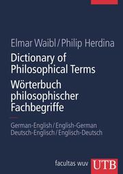 Dictionary of Philosophical Terms / Wörterbuch philosophischer Fachbegriffe
