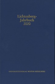 Lichtenberg-Jahrbuch 2020