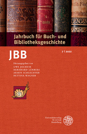Jahrbuch für Buch- und Bibliotheksgeschichte 7/2022