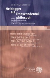Heidegger als Transzendentalphilosoph - Cover