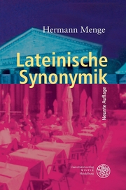 Lateinische Synonymik - Cover