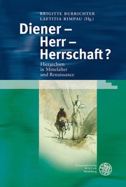 Diener - Herr - Herrschaft? - Cover