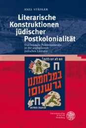 Literarische Konstruktionen jüdischer Postkolonialität - Cover