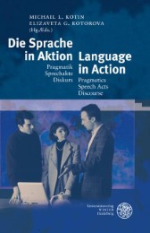 Die Sprache in Aktion/Language in Action - Cover