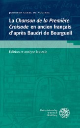 La 'Chanson de la Première Croisade' en Ancien Français d'après Baudri de Bourgueil