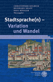 Stadtsprache(n) - Variation und Wandel - Cover