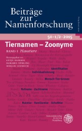 Beiträge zur Namenforschung 50, Heft 1/2,2015 Bd 1