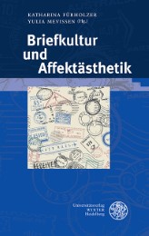 Briefkultur und Affektästhetik - Cover
