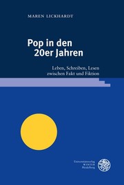 Pop in den 20er Jahren - Cover