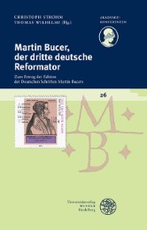 Martin Bucer, der dritte deutsche Reformator - Cover