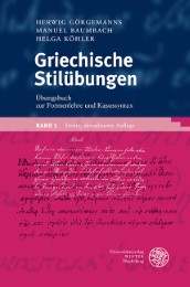 Übungsbuch zur Formenlehre und Kasussyntax - Cover