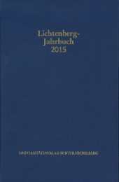 Lichtenberg-Jahrbuch 2015 - Cover