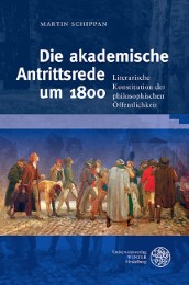 Die akademische Antrittsrede um 1800 - Cover