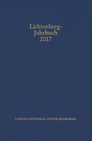 Lichtenberg-Jahrbuch 2017 - Cover