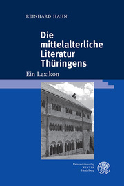 Die mittelalterliche Literatur Thüringens - Cover