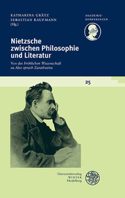 Nietzsche zwischen Philosophie und Literatur - Cover