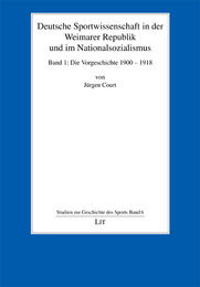 Deutsche Sportwissenschaft in der Weimarer Republik und im Nationalsozialismus 1