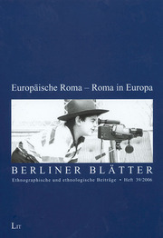 Europäische Roma - Roma in Europa - Cover