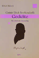 Casimir Ulrich Boehlendorffs Gedichte