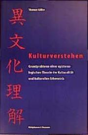 Kulturverstehen - Cover
