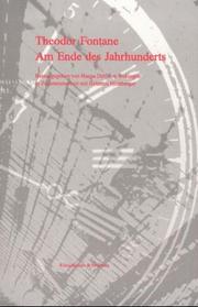 Theodor Fontane: Am Ende des Jahrhunderts - Cover