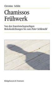 Chamissos Frühwerk - Cover