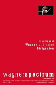 Wagner und seine Dirigenten - Cover