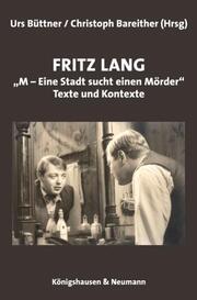 Fritz Lang M - Eine Stadt sucht einen Mörder.