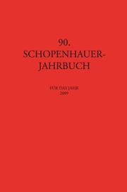 Schoppenhauer - Jahrbuch - Cover