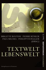 Textwelt - Lebenswelt - Cover