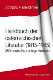 Handbuch der österreichischen Literatur (1815-1945)