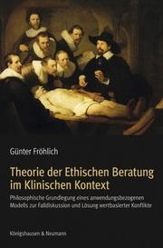 Theorie der Ethischen Beratung im Klinischen Kontext - Cover