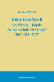 Frühe Schriften II - Cover