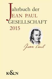 Jahrbuch der Jean Paul Gesellschaft - Cover
