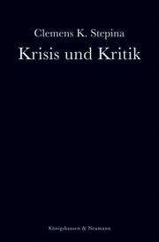 Krisis und Kritik - Cover