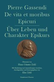 De vita et moribus Epicuri. Über Leben und Charakter Epikurs - Cover