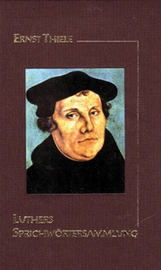 Luthers Sprichwörtersammlung - Cover