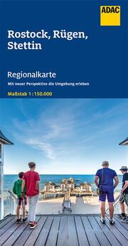 ADAC Regionalkarte Deutschland Blatt 3 Rostock, Rügen, Stettin 1:150 000