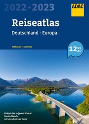 ADAC ReiseAtlas 2022/2023 Deutschland 1:200 000, Europa 1:4 500 000 - Cover