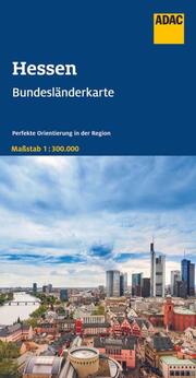 ADAC BundesländerKarte Deutschland Blatt 7 Hessen 1:300 000
