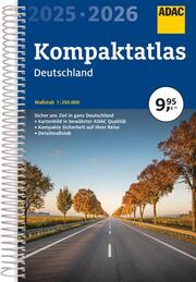 ADAC Kompaktatlas 2025/2026 Deutschland 1:250.000 - Cover