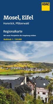 ADAC Regionalkarte 11 Mosel, Hunsrück, Eifel, Pfälzerwald 1:150.000