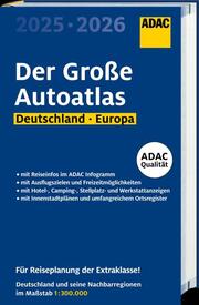 ADAC Der Große Autoatlas 2025/2026 Deutschland und seine Nachbarregionen 1:300.000 - Cover