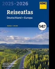 ADAC Reiseatlas 2025/2026 Deutschland 1:200.000, Europa 1:4,5 Mio. - Cover