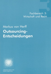 Outsourcing-Entscheidungen - Cover